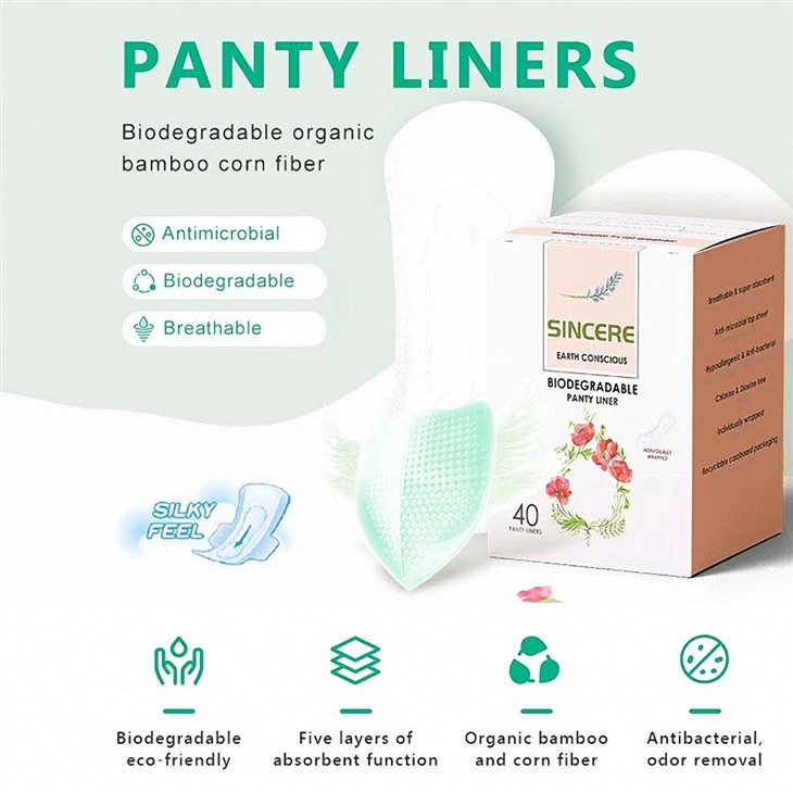 Biodegradable Women Panty Liners